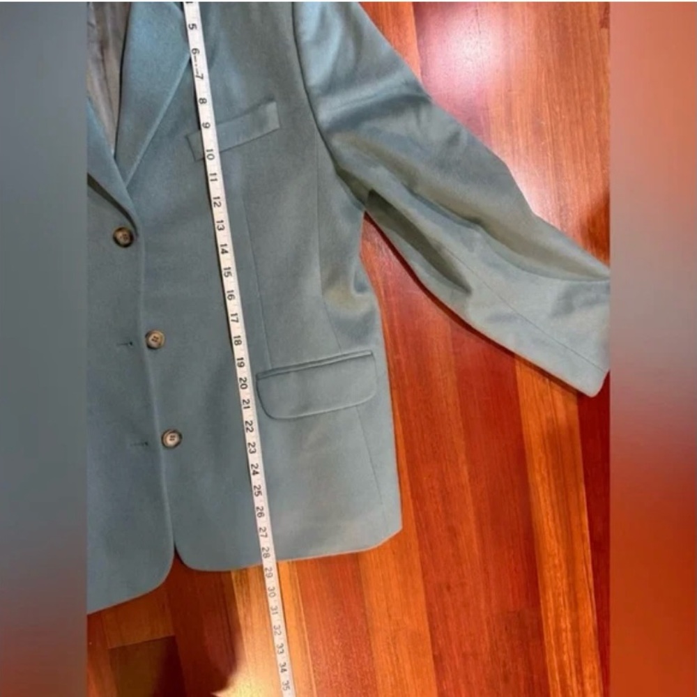 Vintage LL Bean Cashmere Blazer Jacket, Sz 24 - Picture 6 of 8